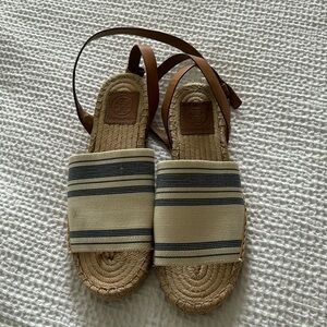 Tory Burch Canvas sandals 7.5